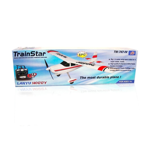 Volantex RC Trainstar Plastic Unibody durable trainer 747-4 RTF 